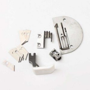 Bộ cự ly máy may 1 kim có dao cắt biên